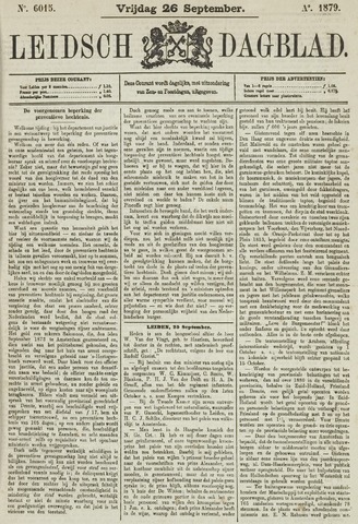 Leidsch Dagblad 1879-09-26