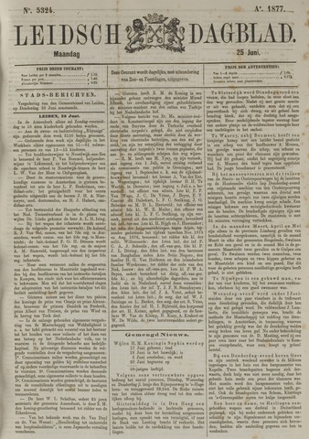 Leidsch Dagblad 1877-06-25