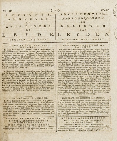 Leydse Courant 1813-03-03
