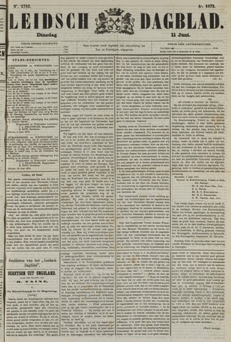 Leidsch Dagblad 1872-06-11
