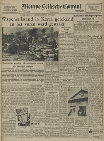 Nieuwe Leidsche Courant 1953-07-27