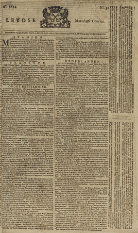 Leydse Courant 1754-03-11