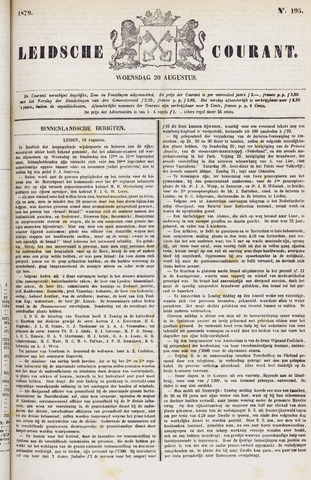Leydse Courant 1879-08-20