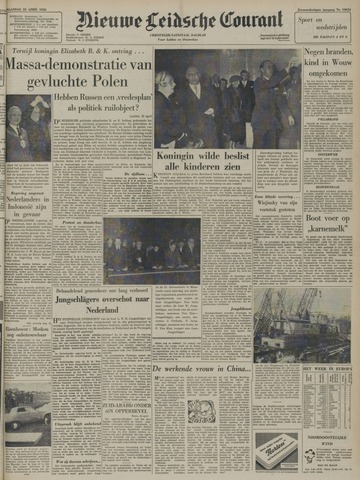 Nieuwe Leidsche Courant 1956-04-23