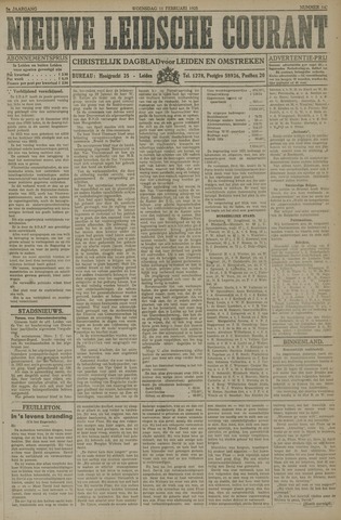 Nieuwe Leidsche Courant 1925-02-11