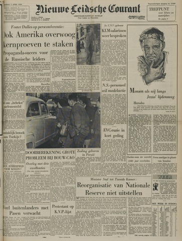 Nieuwe Leidsche Courant 1958-04-02