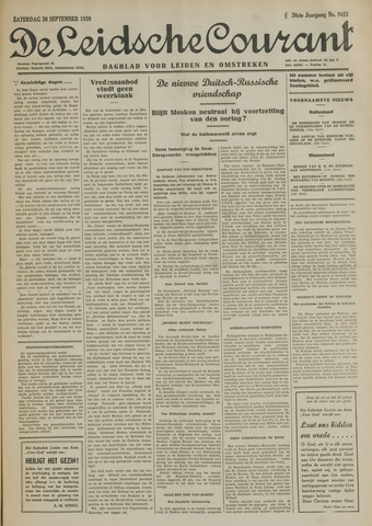 Leidsche Courant 1939-09-30