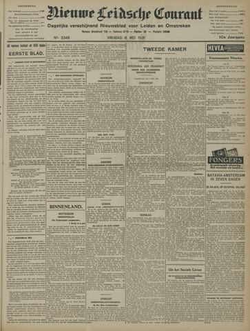 Nieuwe Leidsche Courant 1931-05-08