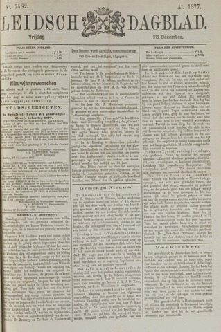 Leidsch Dagblad 1877-12-28