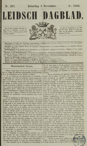 Leidsch Dagblad 1860-11-03