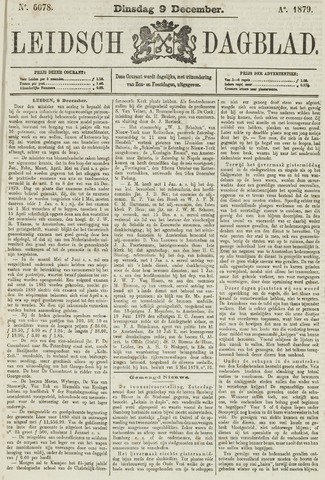 Leidsch Dagblad 1879-12-09