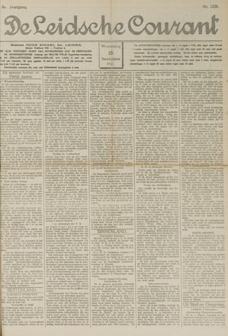 Leidsche Courant 1913-11-05