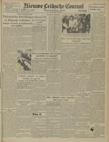 Nieuwe Leidsche Courant 1950-02-22