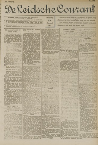 Leidsche Courant 1911-01-17