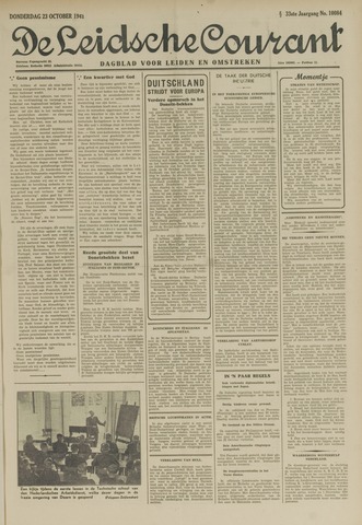 Leidsche Courant 1941-10-23