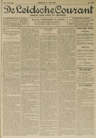 Leidsche Courant 1933-07-11