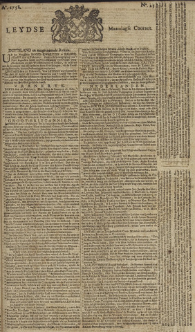 Leydse Courant 1758-02-27