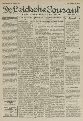 Leidsche Courant 1941-09-20