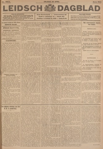 Leidsch Dagblad 1924-04-25
