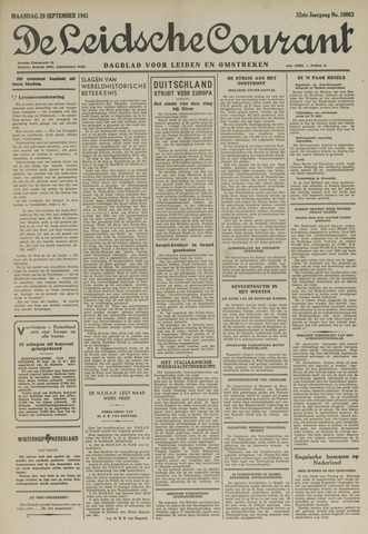 Leidsche Courant 1941-09-29