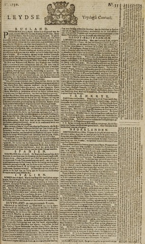 Leydse Courant 1750-05-08