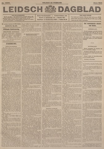 Leidsch Dagblad 1924-02-22