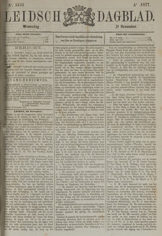 Leidsch Dagblad 1877-11-21
