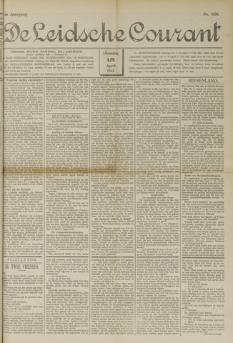 Leidsche Courant 1913-04-15