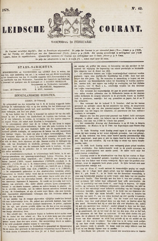 Leydse Courant 1878-02-20