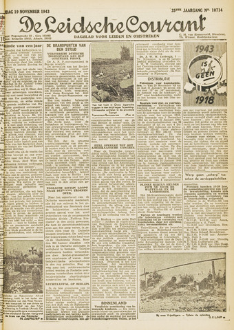Leidsche Courant 1943-11-19