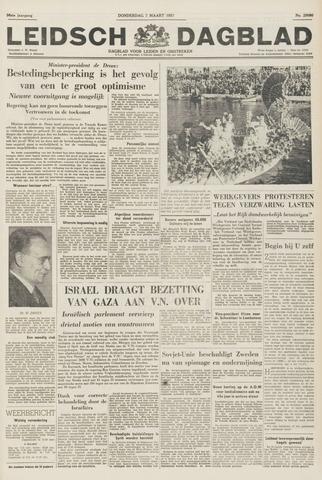 Leidsch Dagblad 1957-03-07
