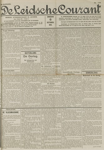 Leidsche Courant 1914-10-06