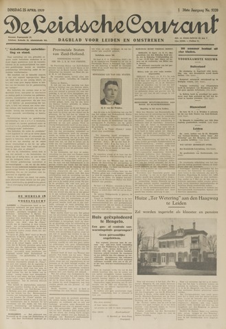 Leidsche Courant 1939-04-25