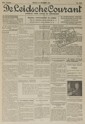 Leidsche Courant 1937-12-31