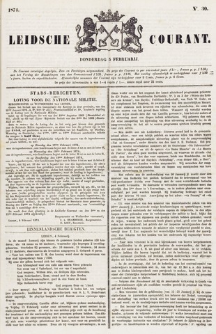 Leydse Courant 1874-02-05