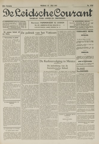 Leidsche Courant 1937-07-23