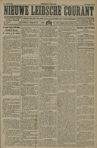Nieuwe Leidsche Courant 1925-05-02