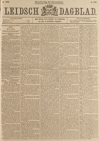 Leidsch Dagblad 1898-12-15