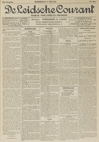 Leidsche Courant 1931-06-11