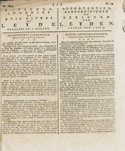 Leydse Courant 1813-07-02