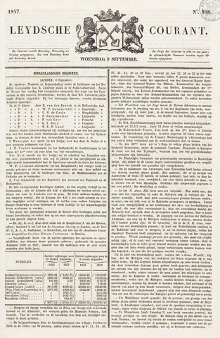 Leydse Courant 1857-09-09