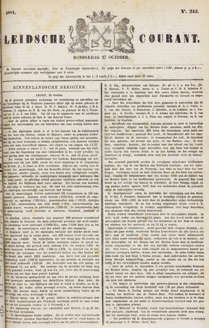 Leydse Courant 1881-10-27