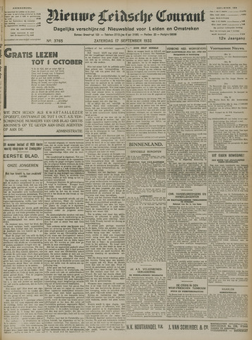 Nieuwe Leidsche Courant 1932-09-17