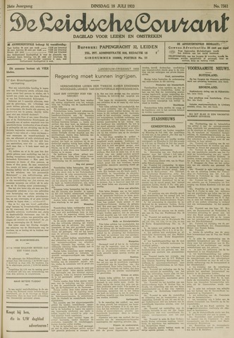 Leidsche Courant 1933-07-18