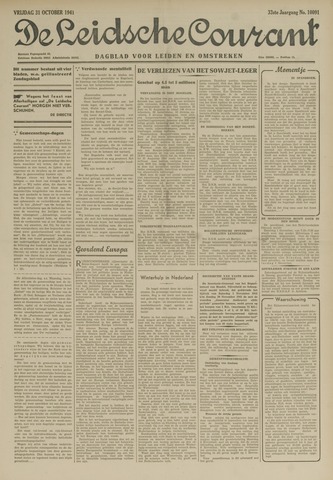 Leidsche Courant 1941-10-31