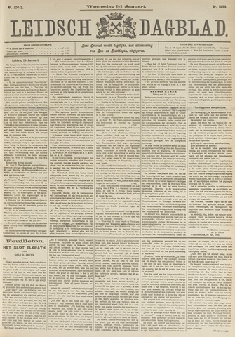 Leidsch Dagblad 1894-01-31