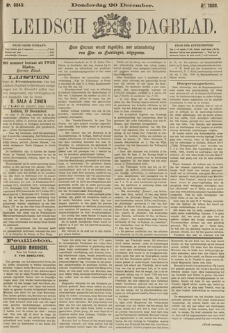 Leidsch Dagblad 1888-12-20
