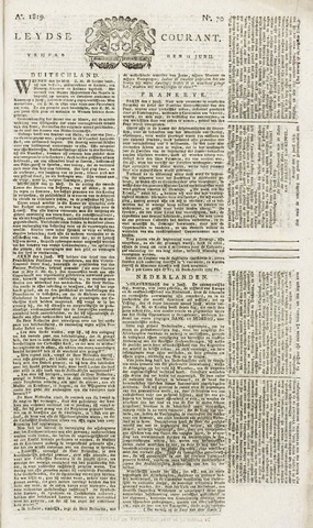Leydse Courant 1819-06-11