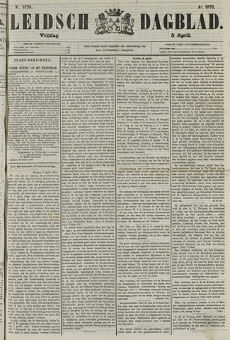 Leidsch Dagblad 1872-04-05