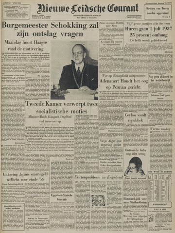 Nieuwe Leidsche Courant 1956-07-07